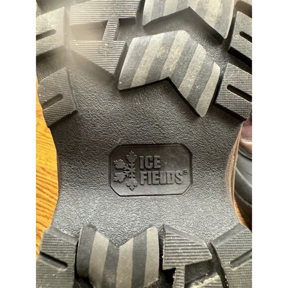 ICE FIELDS Andes Boots Waterproof Insulated Mens 10 Leather Upper - Picture 8 of 12